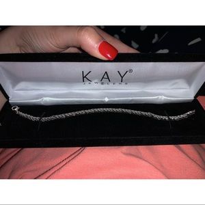 KAY jewelers tennis bracelet, never used.